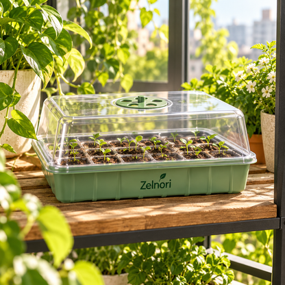 Zelnori Seed Starter Greenhouse Tray - product view