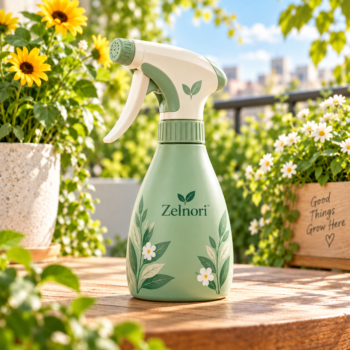Zelnori Botanical Plant Mister - lifestyle view